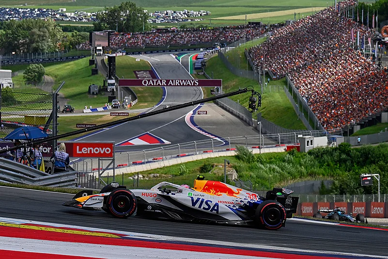 Austria Grand Prix 2025 Qualifying at the Red Bull Ring racetrack_Liam Lawson
