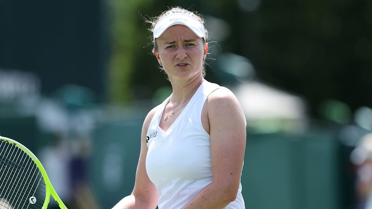 Reigning Wimbledon champion Barbora Krejcíkova
