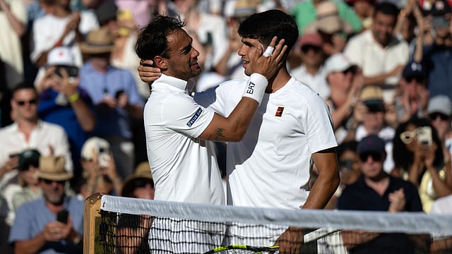Wimbledon 2025: Carlos Alcaraz Outlasts Fabio Fognini To Begin Three-Peat Quest