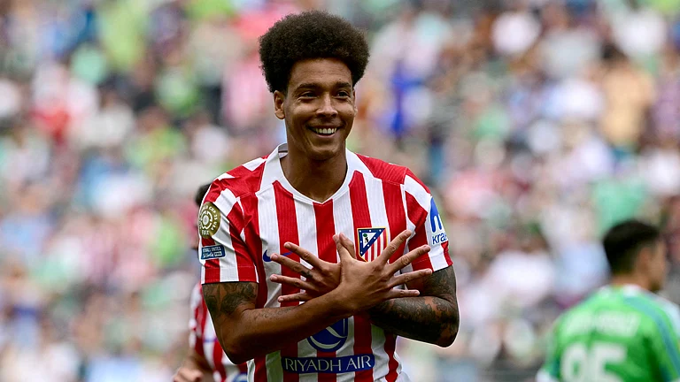 Axel Witsel scored on his final appearance for Atletico Madrid, against the Seattle Sounders. - null