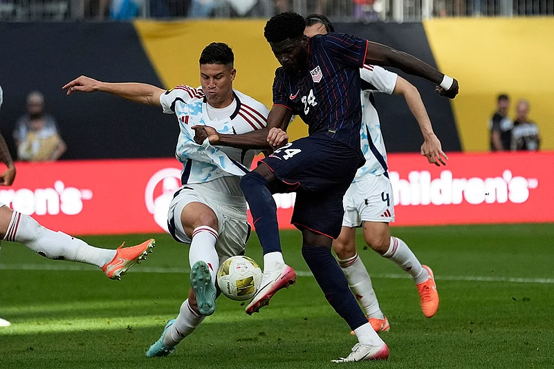 CONCACAF Gold Cup 2025 Quarter-final match Costa Rica vs US _Alexis Yohaslin Gamboa Rojas