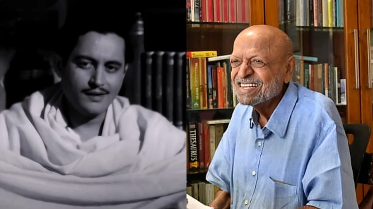 Shyam Benegal said he was envious of his cousin Guru Dutt - Pics credit: Guru Dutt (IMDb), Shyam Benegal (Getty)