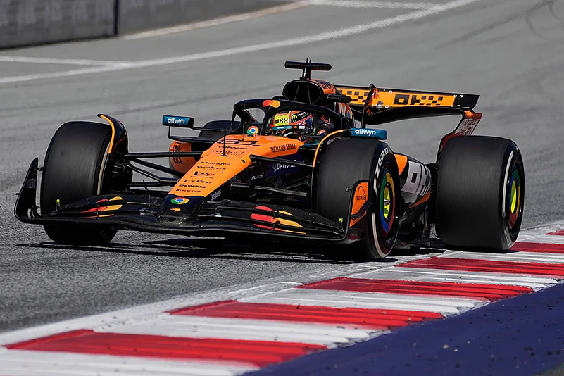 Formula 1 2025 Austrian Grand Prix auto race in Spielberg_Oscar Piastri
