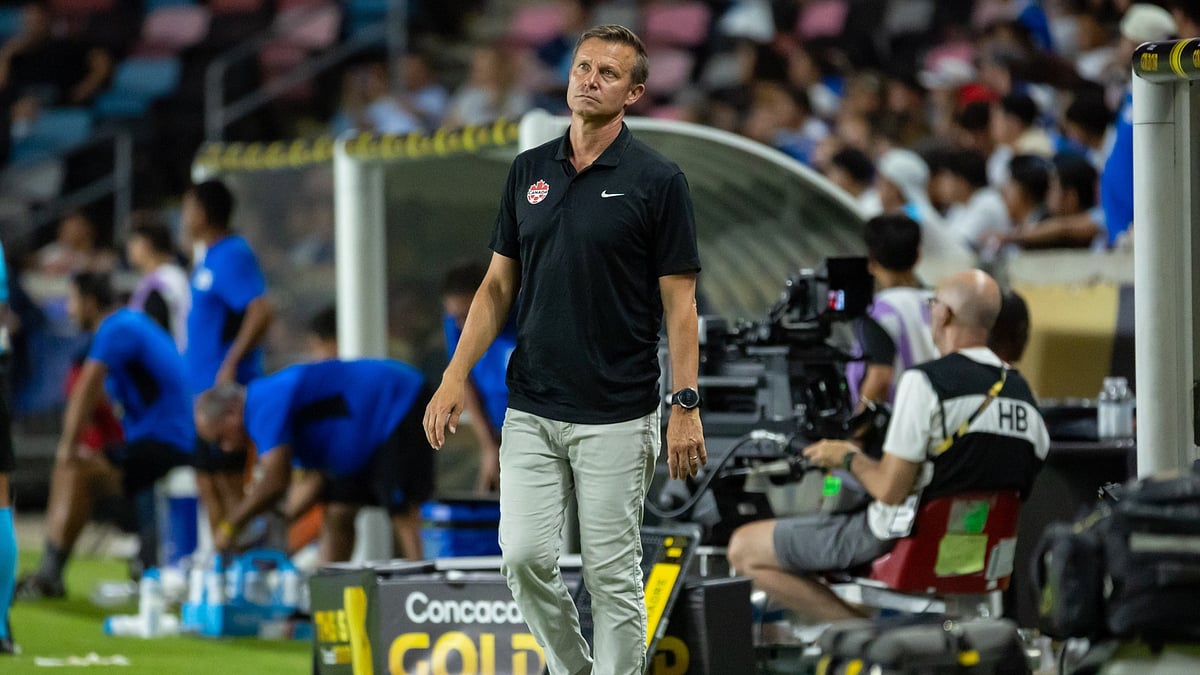 Canada head coach Jesse Marsch