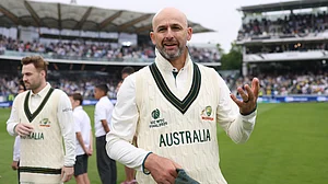 Australia's Nathan Lyon