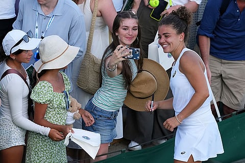 Wimbledon Tennis: Anastasija Sevastova vs Jasmine Paolini