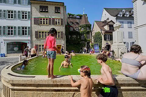 Switzerland Extreme Weather Heat