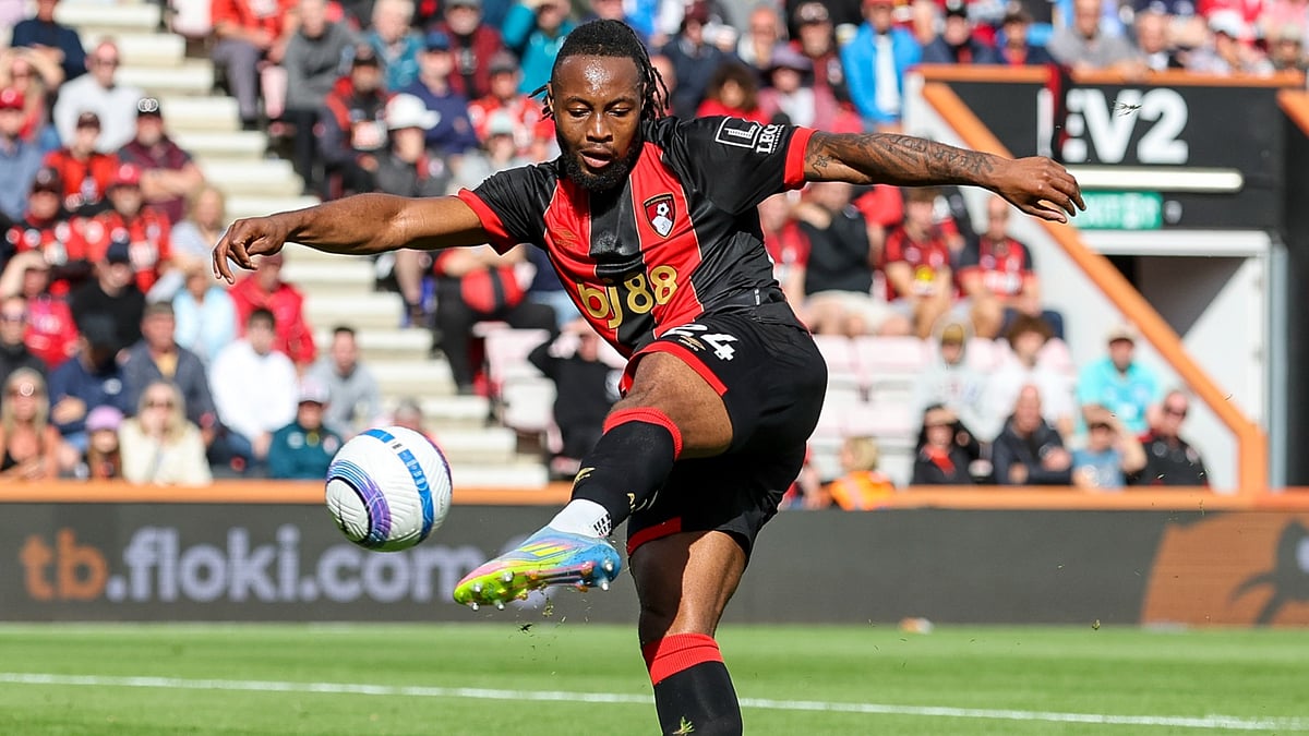 File : File photo of Antoine Semenyo in action for Bournemouth.