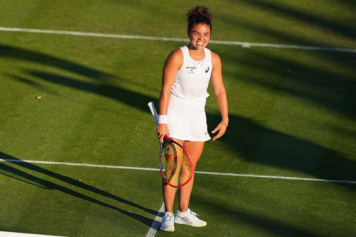 Wimbledon Pics Tennis: Anastasija Sevastova vs Jasmine Paolini