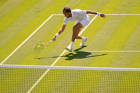 Britain Wimbledon Tennis: Benjamin Bonzi vs Daniil Medvedev