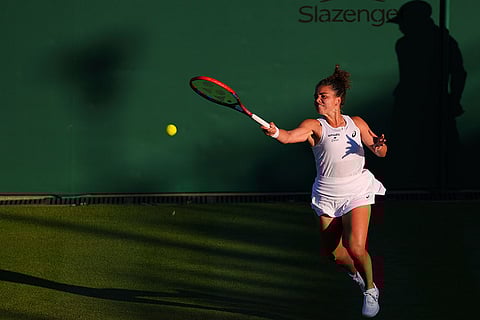 Wimbledon Tennis Championships: Anastasija Sevastova vs Jasmine Paolini