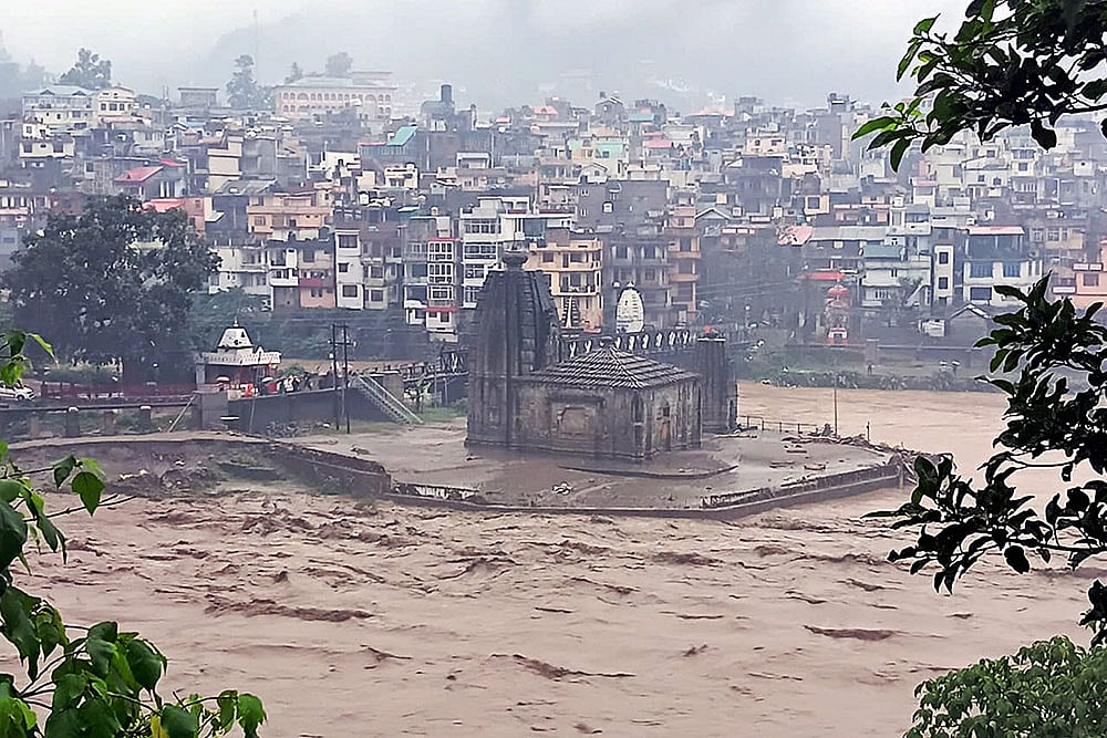 Weather: Cloudburst in Mandi - | Photo: PTI