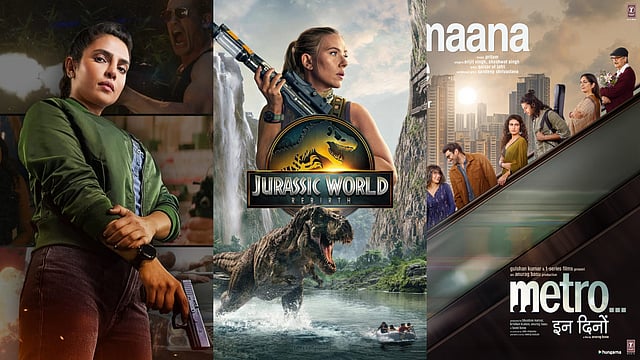 OTT And Theatrical Releases This Week (June 30-July 6): Heads Of State, Jurassic World Rebirth, Metro...In Dino And More