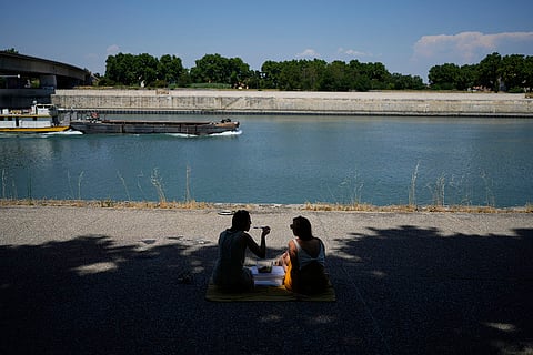 France Extreme Weather Heat