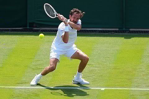 Wimbledon Tennis: Daniil Medvedev vs Benjamin Bonzi