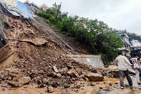 Landslide in Mandi