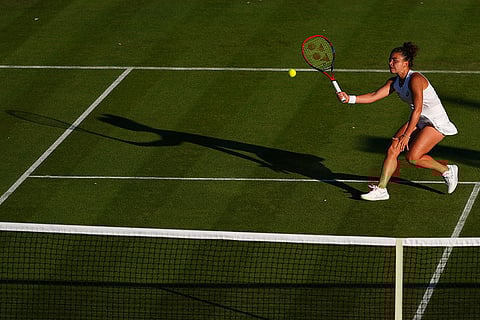 Britain Wimbledon Tennis: Anastasija Sevastova vs Jasmine Paolini