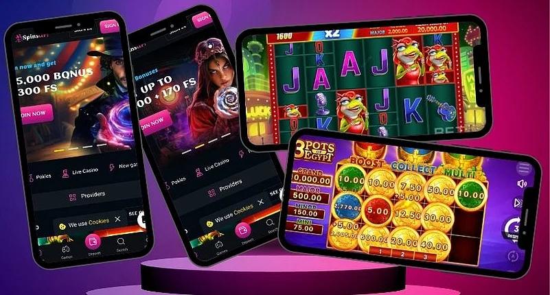 Spins Up Home Page, Promo Page, Elvis Frog Trueways, 3 Pots Of Egypt