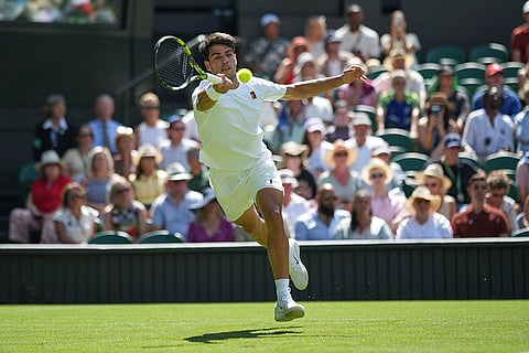 Wimbledon 2025: Carlos Alcaraz vs Fabio Fognini 