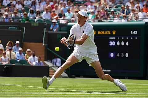 Wimbledon 2025: Jannik Sinner vs Luca Nardi