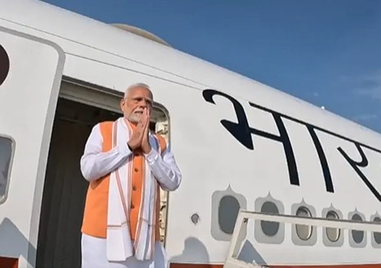 PM Modi leaves for a five-nation tour on Wednesday - X/ANI