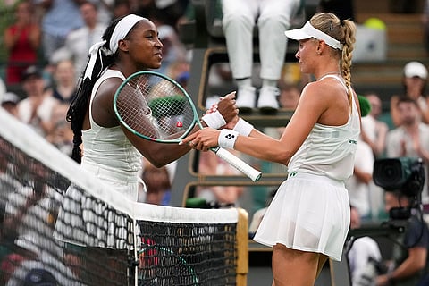 Wimbledon Tennis: Dayana Yastremska vs Coco Gauff
