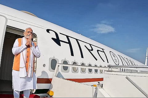 PM Modi departs for Ghana