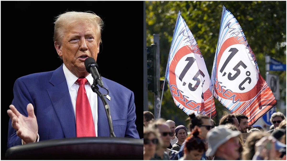 US President Donald Trump withdrew from the Paris Climate Agreement in 2025