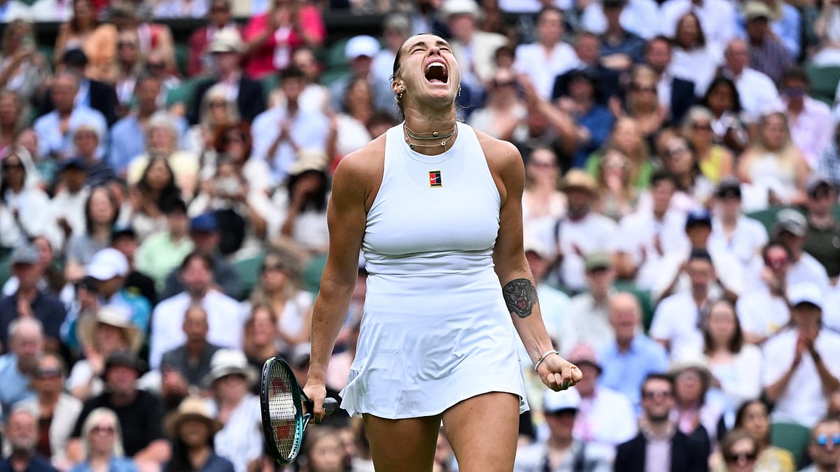 Aryna Sabalenka at Wimbledon