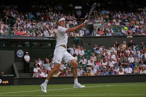 Wimbledon Championships: Arthur Rinderknech vs Alexander Zverev