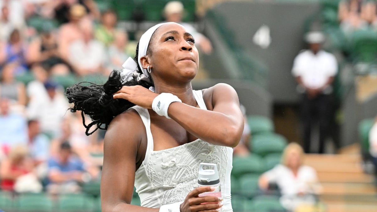 Coco Gauff suffered a shock exit from Wimbledon