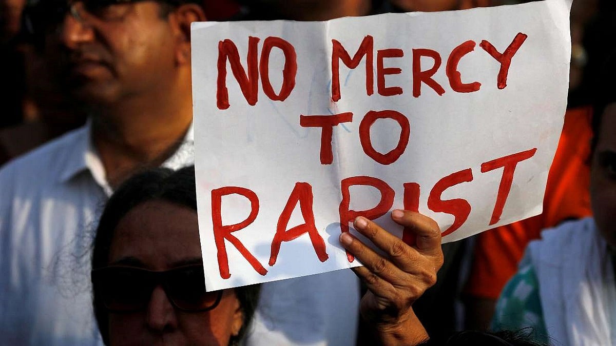 Protest against rape 