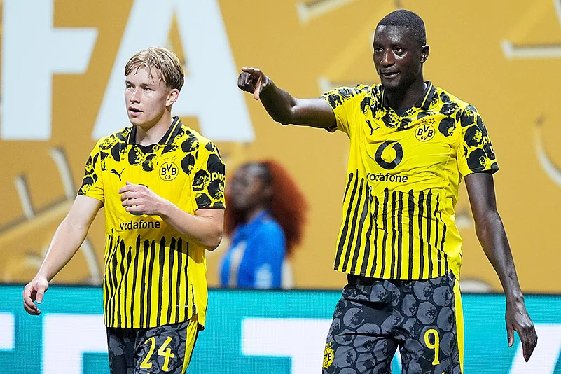 Fifa Club World Cup round of 16 Borussia Dortmund vs CF Monterrey in Atlanta_Serhou Guirassy