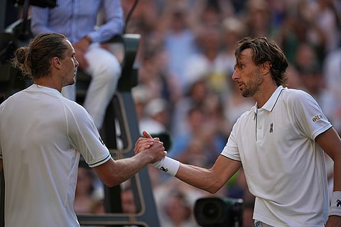 Wimbledon Tennis: Arthur Rinderknech vs Alexander Zverev