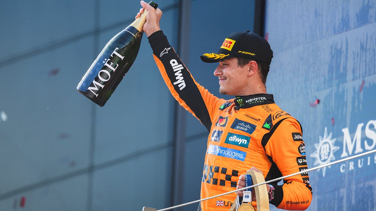 File : Lando Norris is chasing his first F1 title.