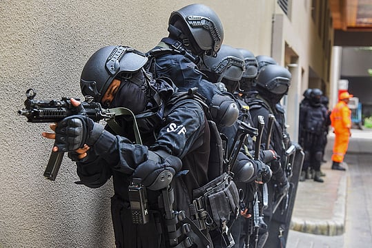 Anti-Terror Drill In Delhi Underway 
