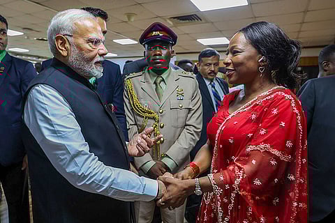 PM Modi in Ghana