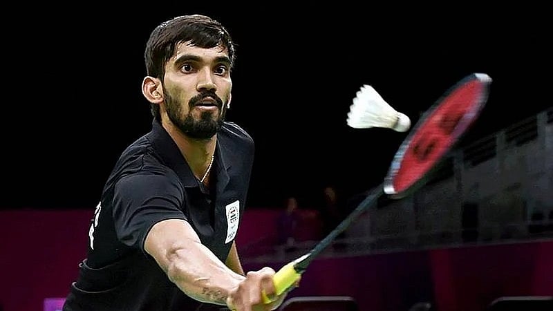 File : Kidambi Srikanth beat Wang Po-Wei in straight games 21-19, 21-12.