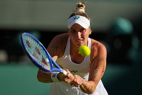 Wimbledon Tennis Championships: Marketa Vondrousova vs Emma Raducanu