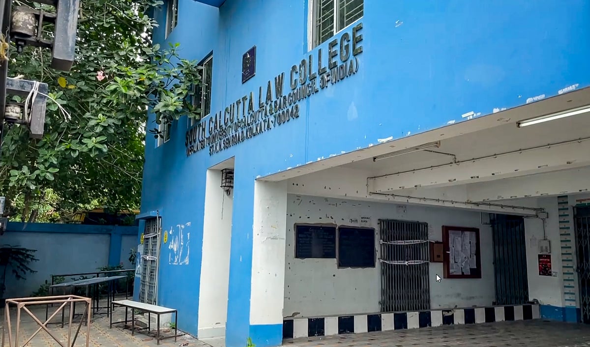 South Calcutta Law College in Kasba area of Kolkata - PTI
