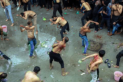 Muharram procession in Ahmedabad