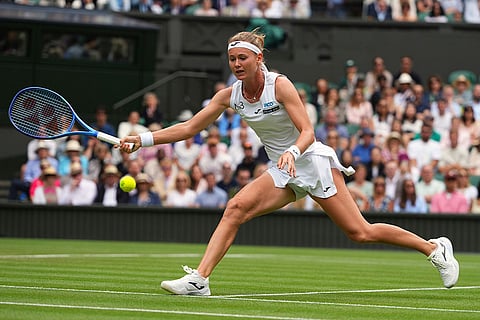 Britain Wimbledon Tennis: Aryna Sabalenka vs Marie Bouzkova