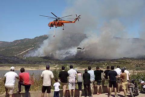İzmir Province wildfires, Türkiye