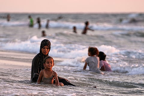 Heat wave in Khan Younis