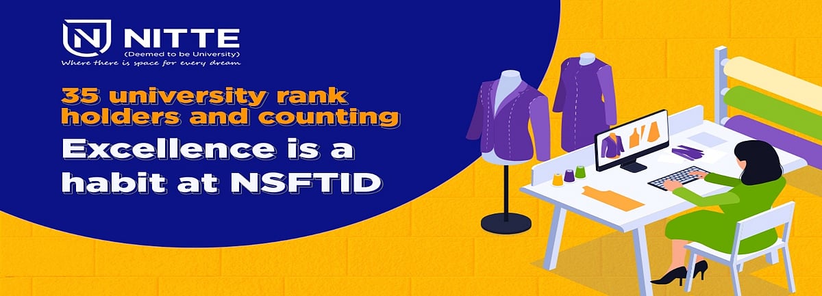 NSFTID, Nitte University Bengaluru: Top Design Institute with 35 Rank Achievers