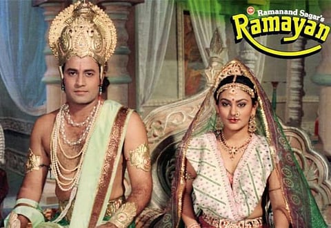 Deepika Chikhalia and Arun Govil in Ramanand Sagar’s ‘Ramayan’ (1987)