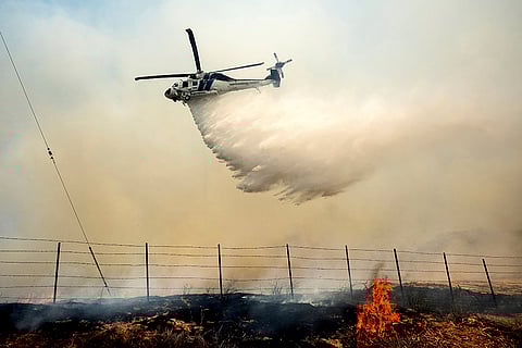 Madre Fire in California