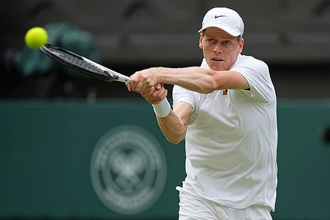 Britain Wimbledon Tennis: Jannik Sinner vs Aleksandar Vukic