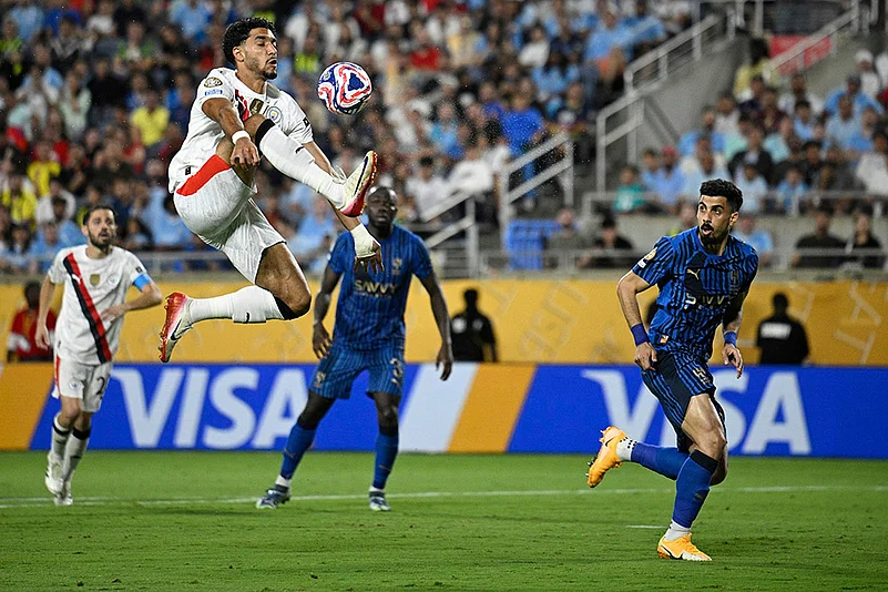 FIFA Club World Cup round of 16 Best Photos: Manchester City and Al Hilal match_Omar Marmoush