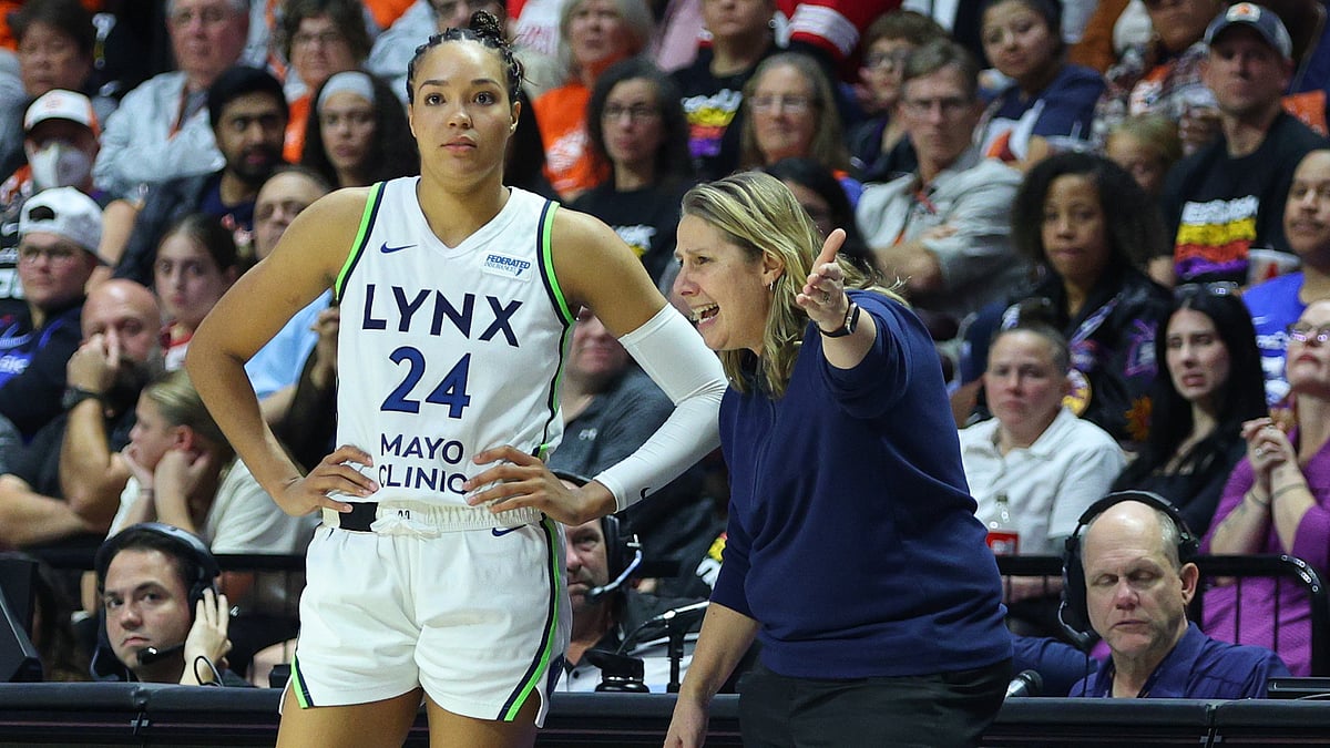 Napheesa Collier and Cheryl Reeve.